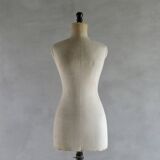 Mannequin ancien de couture, Napoléon III, taille 44