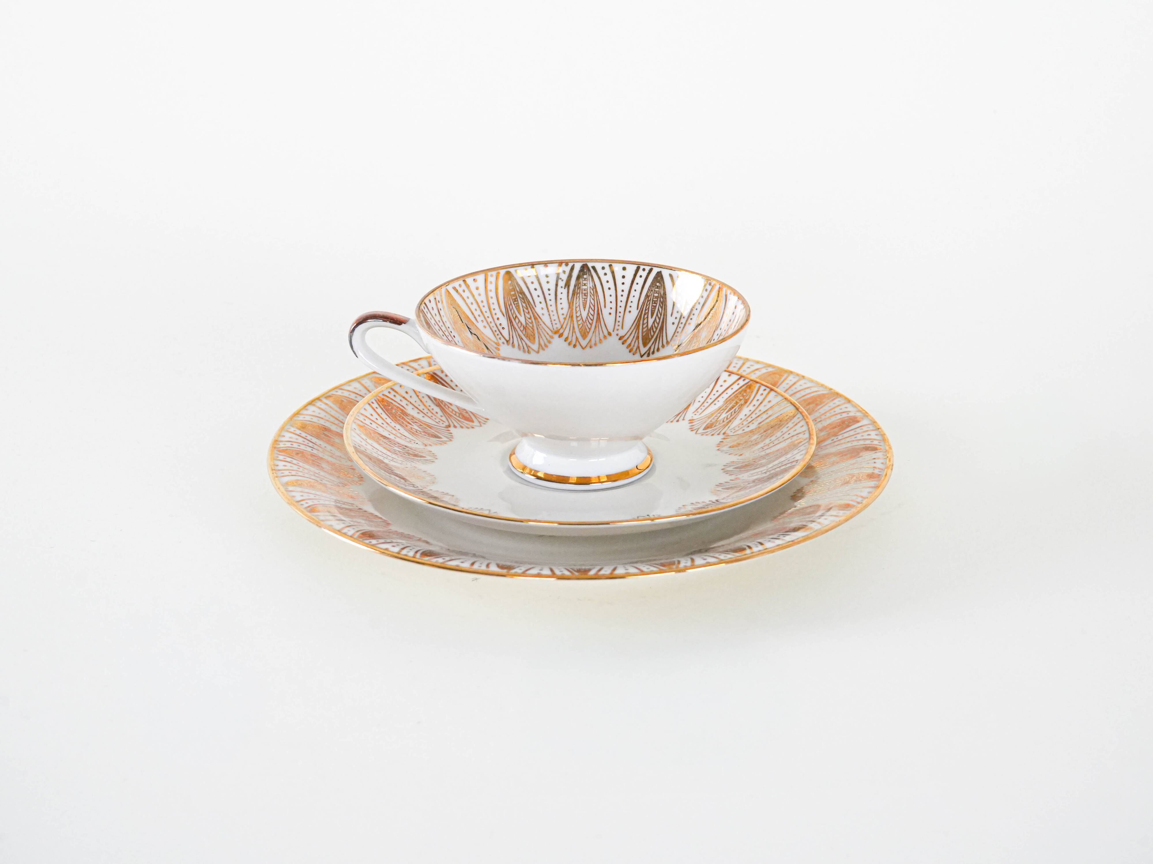 Porcelain cup, German design, 1970s, manufactured by Bavaria Elfenbein