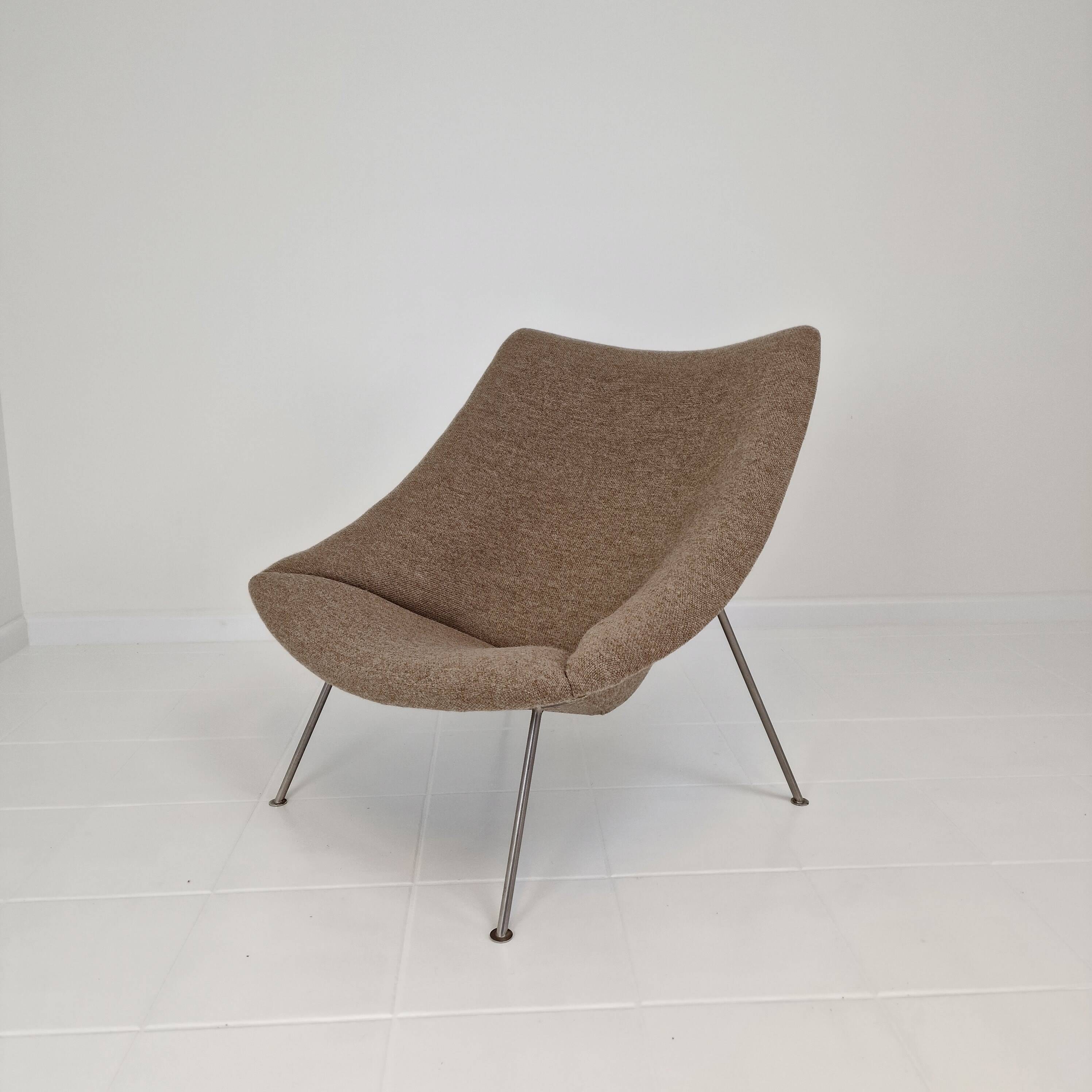 Oyster Chair with Ottoman by Pierre Paulin for Artifort, 1960s