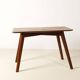 Vintage Swedish teak coffee table, 1960s