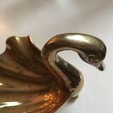 Empty Pocket Swan brass on foot