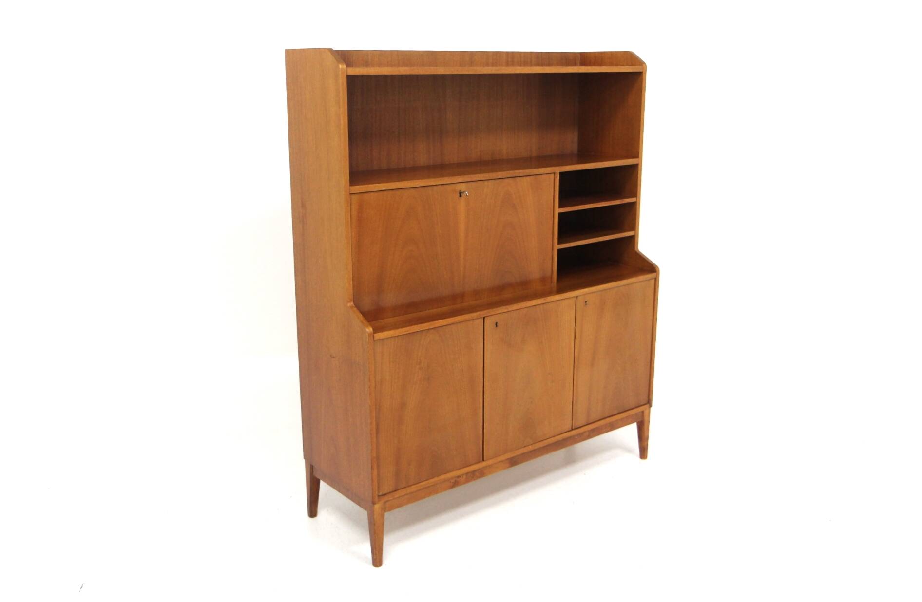 Secrétaire scandinave en acajou, Bräntorps, Suède, 1960