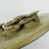 Large rudi stahl candle holder for 13 candles 1970s west german studio pottery