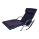 Vintage italian rocking chaise lounge, 1970s