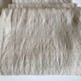 Farm tablecloth 19th in hemp canvas, reserve of trousseau L270cm