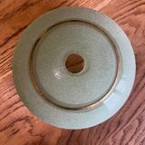 5 verres de lampe vert et doré