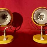 Pair of Eye Ball lamps, Space Age, 70s