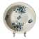 Grigny Terre de Feu dish, floral motif, 19th - 20th century