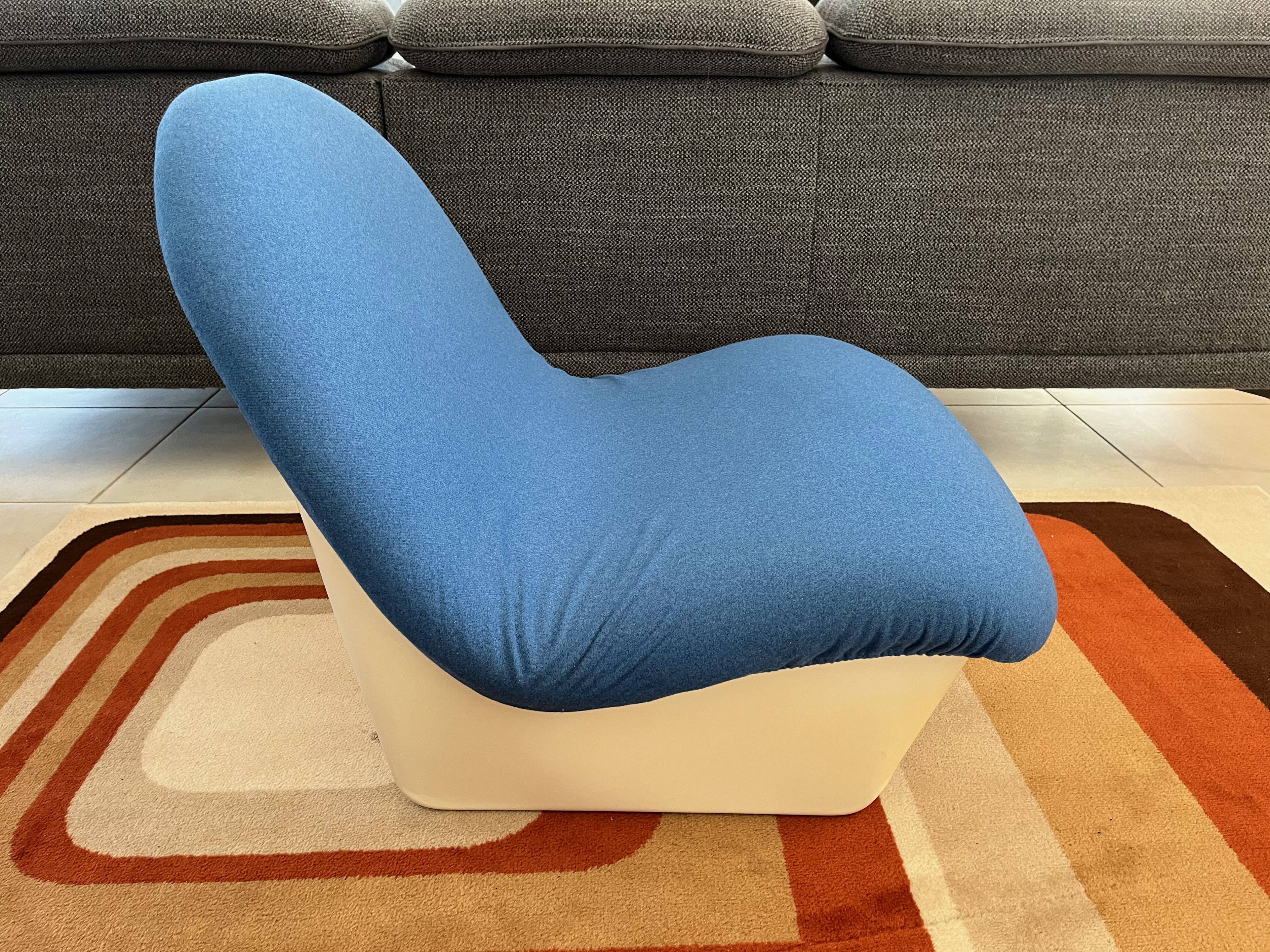 Rare Chauffeuse Sadima par Luigi Colani pour Basf 1970