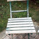 Lot of 5 vintage wooden folding chairs