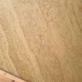 Travertine coffee table