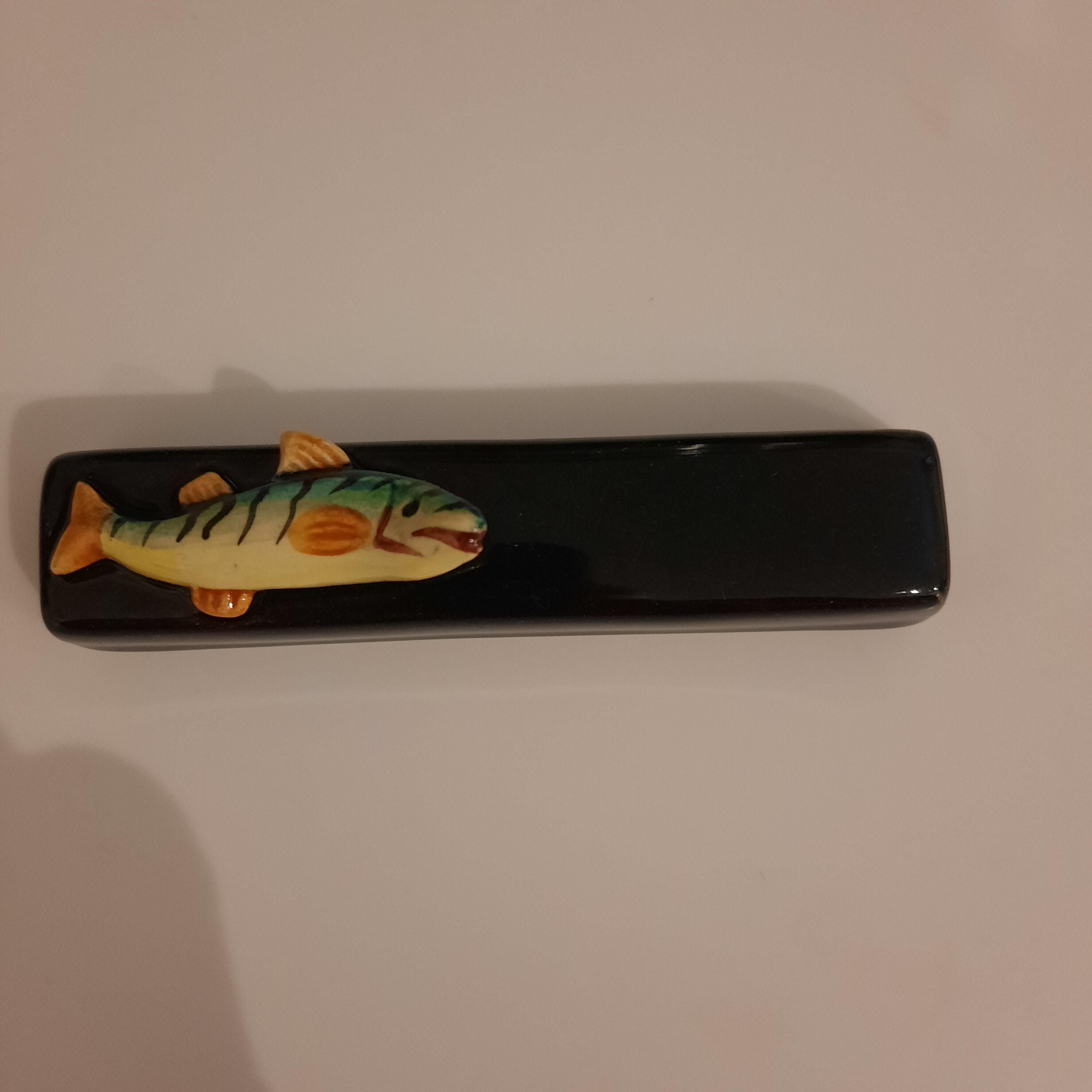 Set of 6 vintage ceramic knife holders from Vallauris
