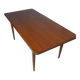 Teak stained oak living room table