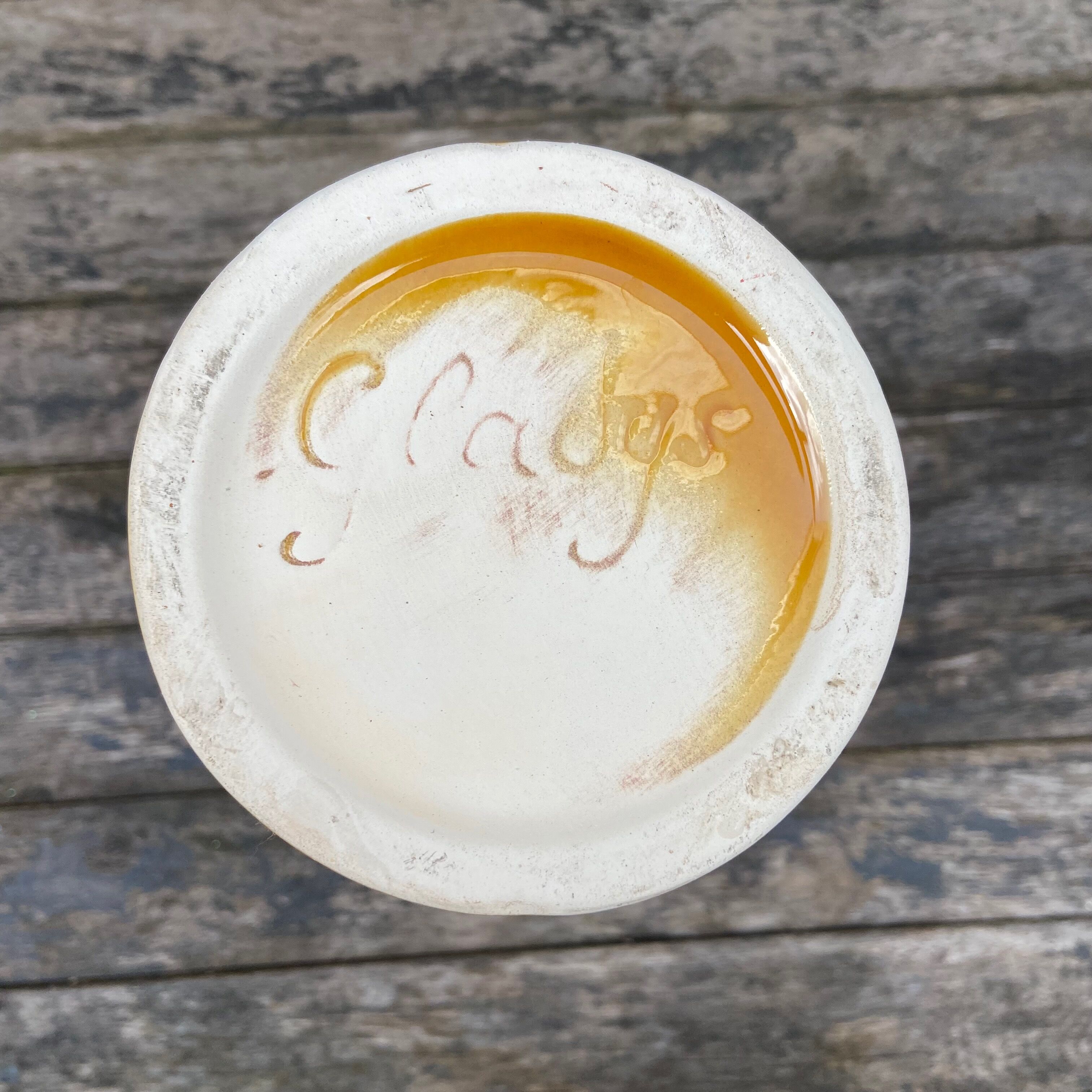 Ceramic orangeade service