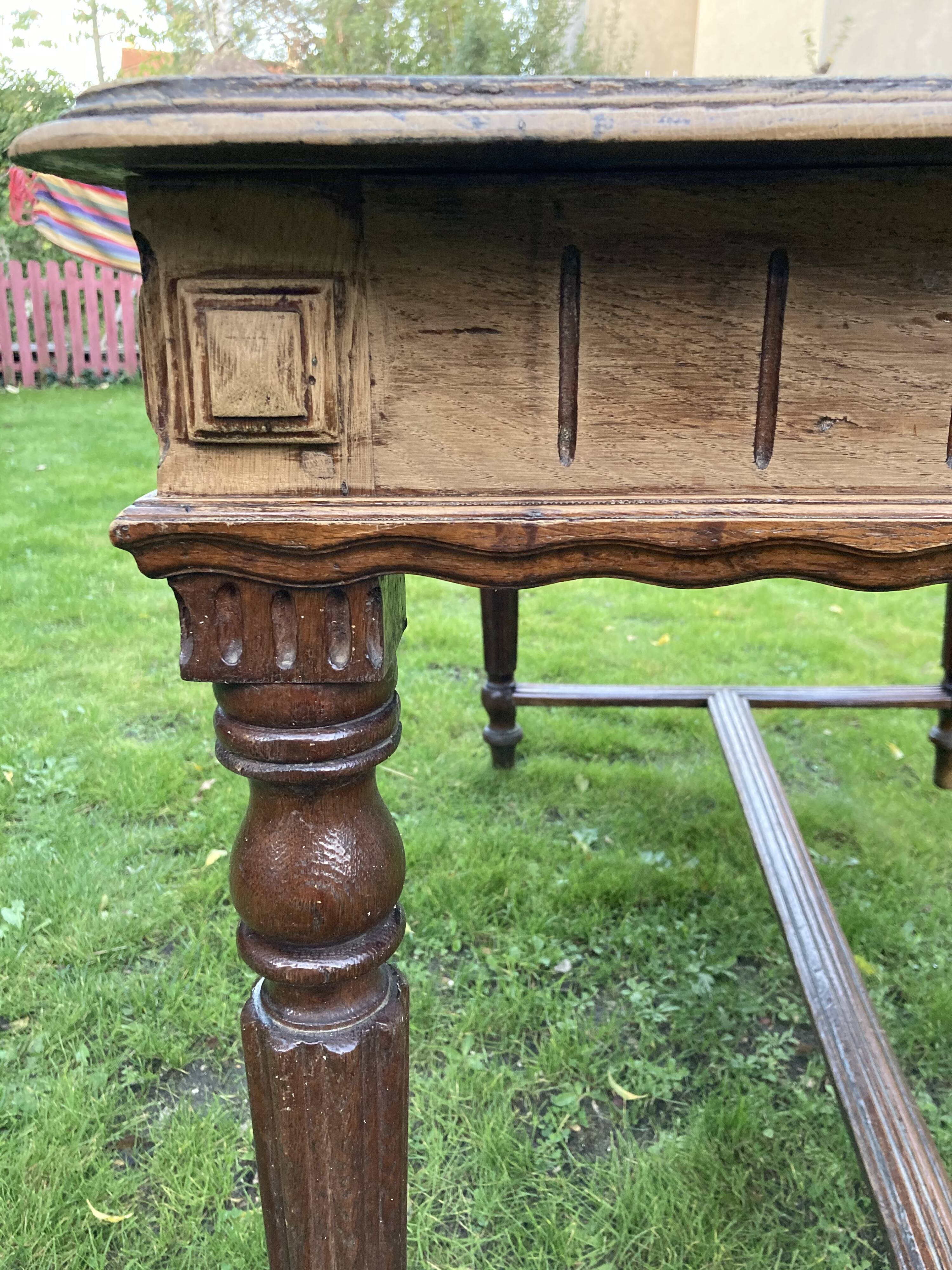 Farm or drapery table 120cm