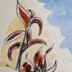 M. Rignault - Aquarelle sur papier - Fleurs - Signée en bas à droite