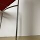 Delfina Chair Enzo Mari for Rexite 1974 Chrome Steel Kvadrat Field Fabric