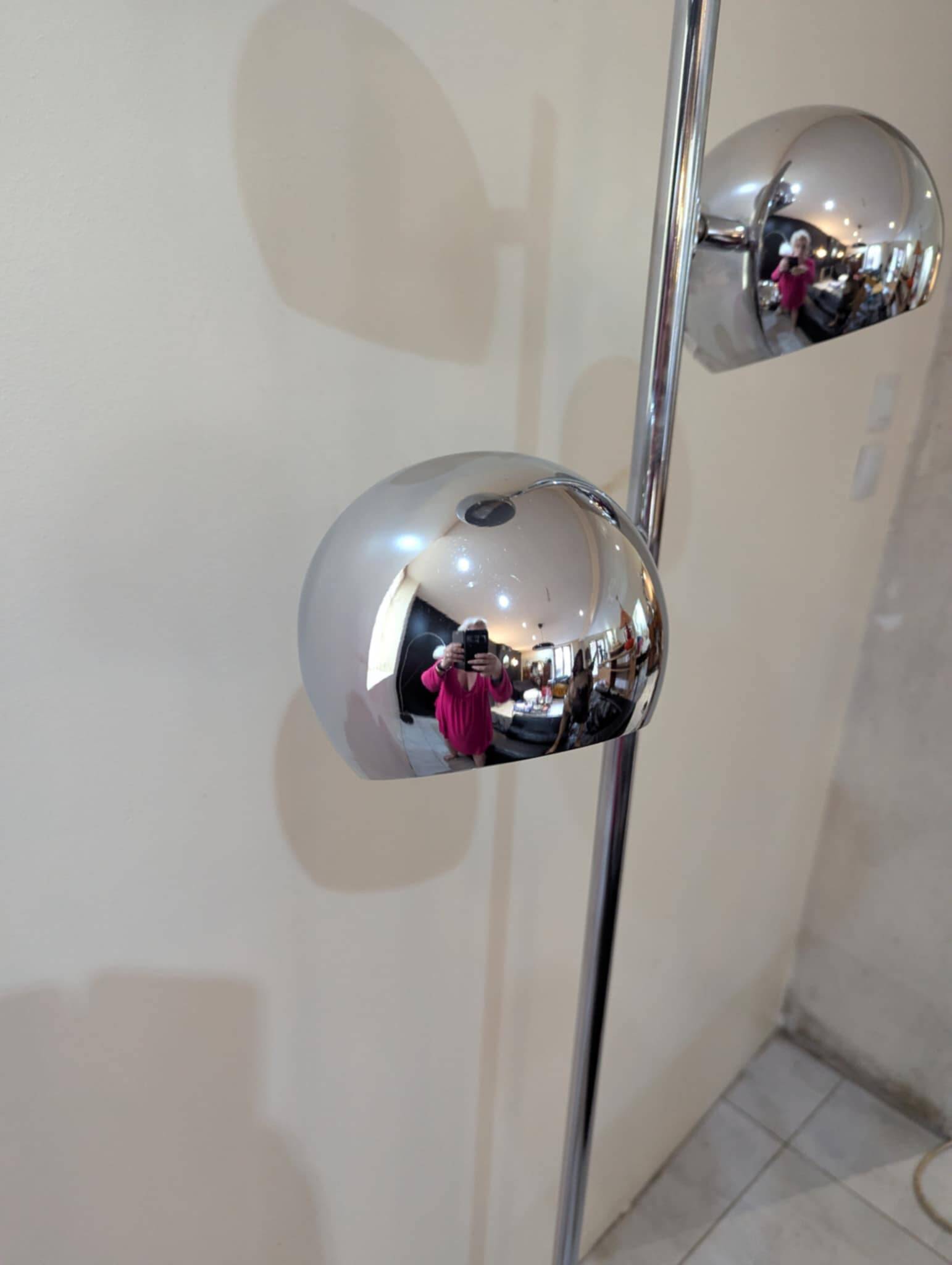 Lampadaire eye ball, années 70/80