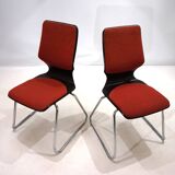 2 chaises Pagwood Flötotto par Elmar Flötotto