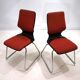 Flötotto set of 2 Pagwood chairs by Elmar Flötotto