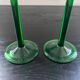 Pair of white wine glasses