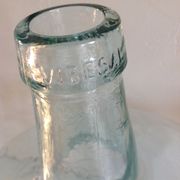 Dame -jeanne Vibesal 20 L in transparent glass / vintage 60s-70s