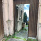 Marly brothers chiseled mirror in burgundy made in France 1950-1960