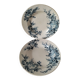 Duo d’assiettes creuses Hte Boulenger & Cie Choisy-le-Roi, circa 1885–1900.