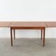 Teak table, Danish design, 1970s, production: Denmark