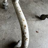 Paravent/séparateur de pièce en métal vintage 3 vides