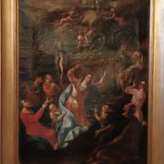 Antique painting - oil on canvas - Assumption of the Virgin, 18th century