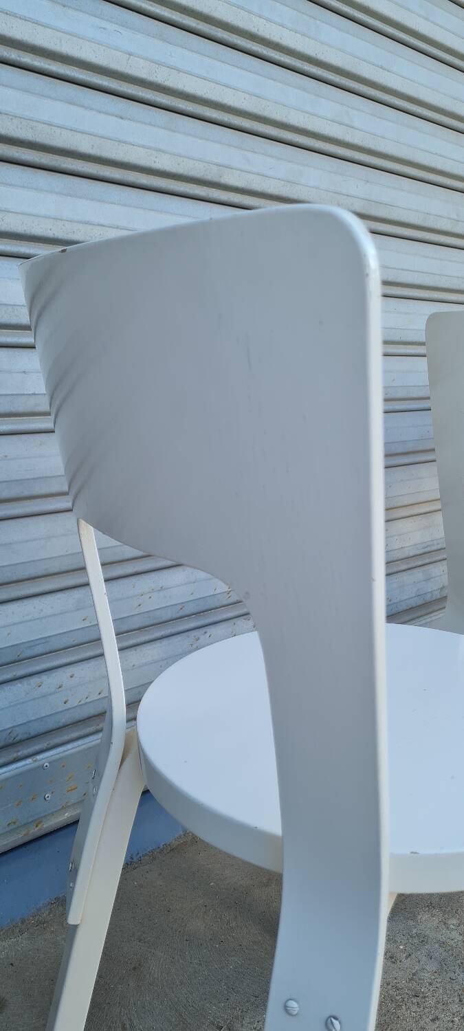 Set of 4 Alvar Aalto chairs