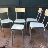 Series of 4 formica chairs