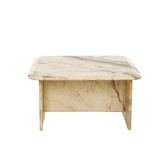 Vintage marble coffee table, 1980s