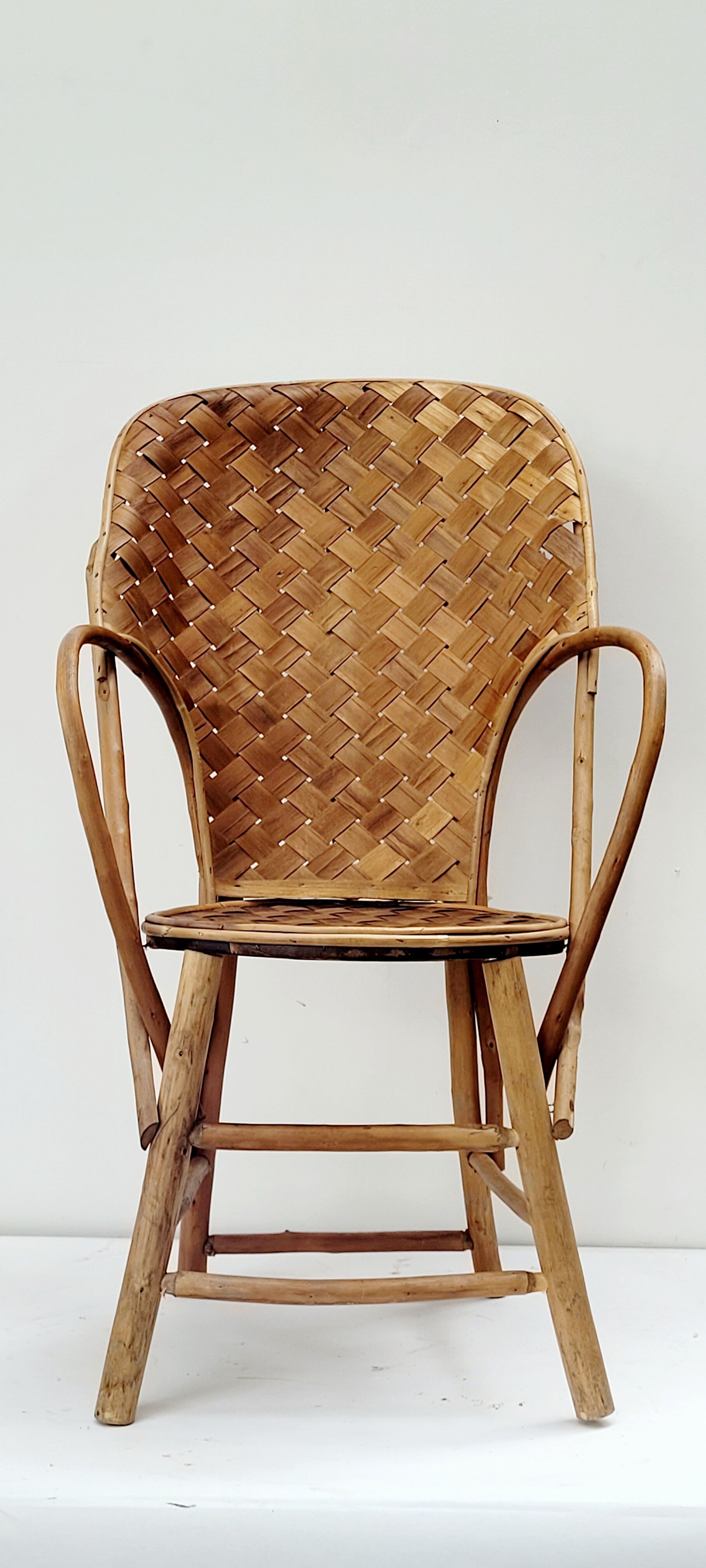 Chestnut armchair