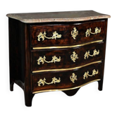 Commode en Marqueterie de Palissandre, époque Louis XIV – Début XVIIIe