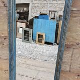Burmese teak mirror