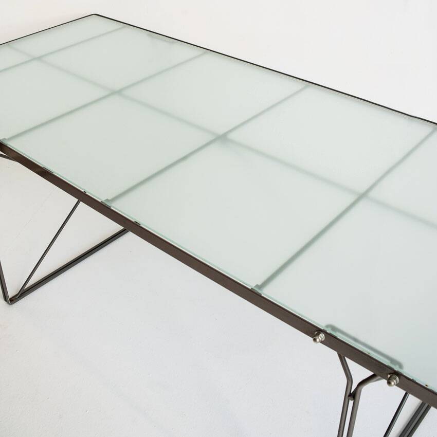 Vintage dining table or desk. moment collection by niels gammelgaard for ikea. 80s-90s.