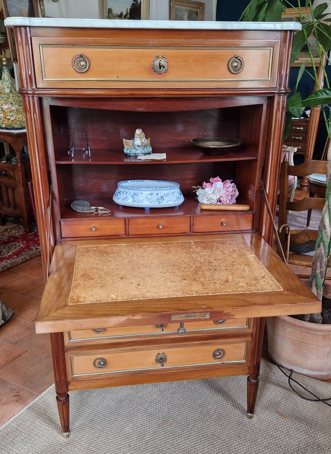 Mahogany secretary