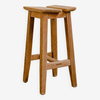 High Wooden Stool