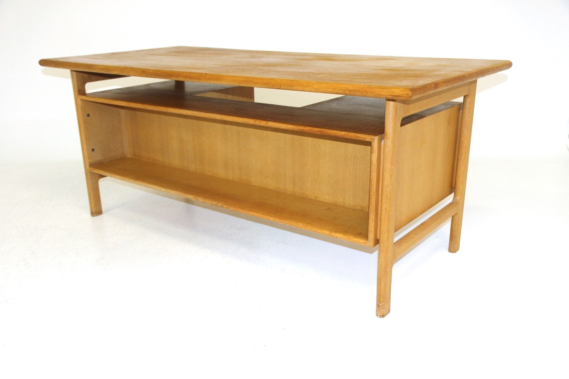 Oak desk, Omann Jun, Denmark, 1960