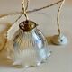 Suspension ou baladeuse holophane fil corde