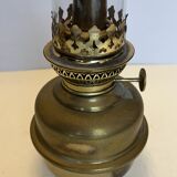 Copper kerosene lamp