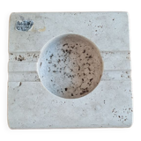 Travertine ashtray