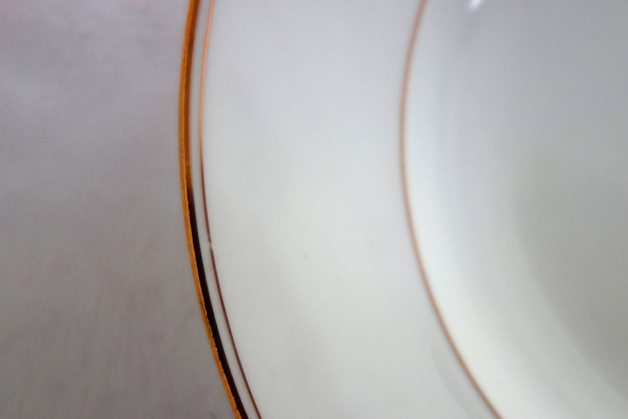 Set of 11 Limoges porcelain soup plates