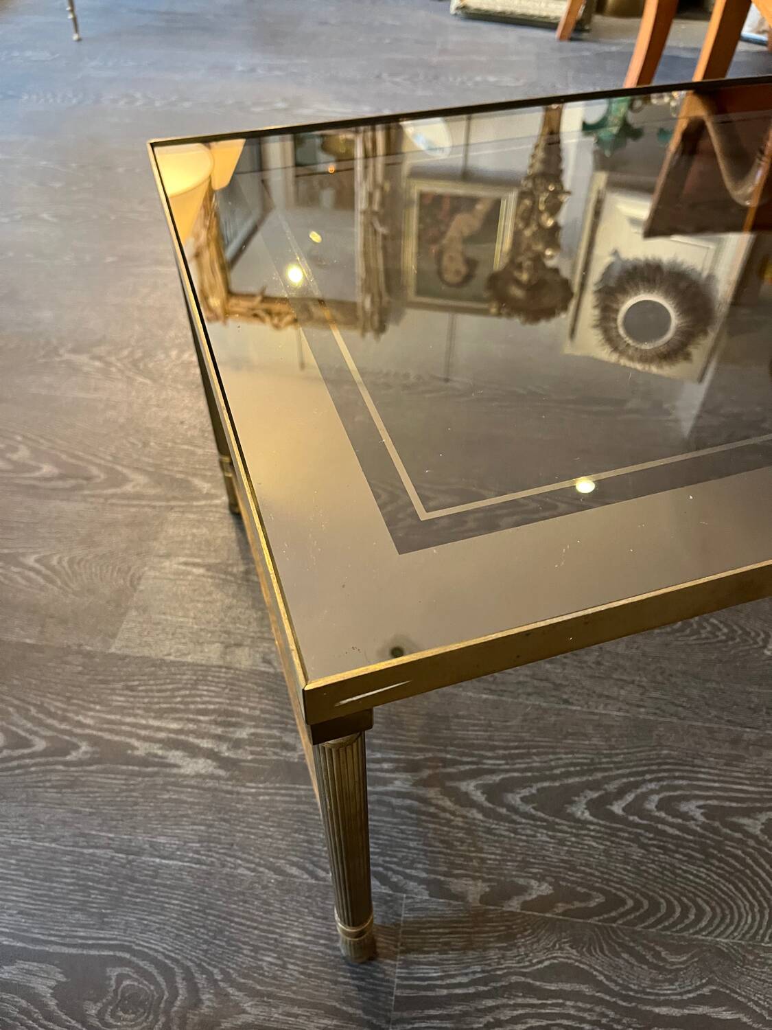 1960s design coffee table, Ramsay style decoration