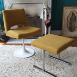 Chair and ottoman