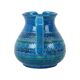 Aldo Londi Bitossi Vase Ear Vase Jug Rimini Blue Pottery Italy Sixties
