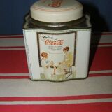 Old metal advertising box "Coca Cola"