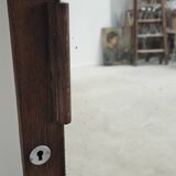 Large mirror on restored wooden frame to install 1950